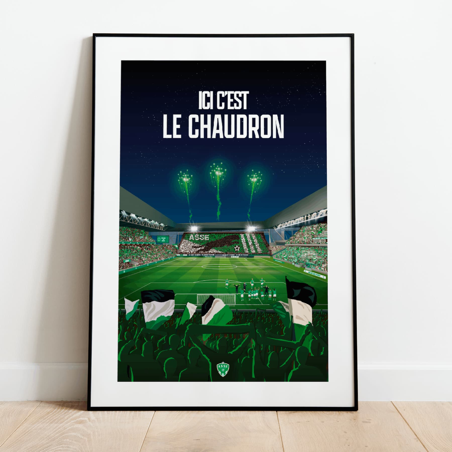 affiche AS Saint-Etienne